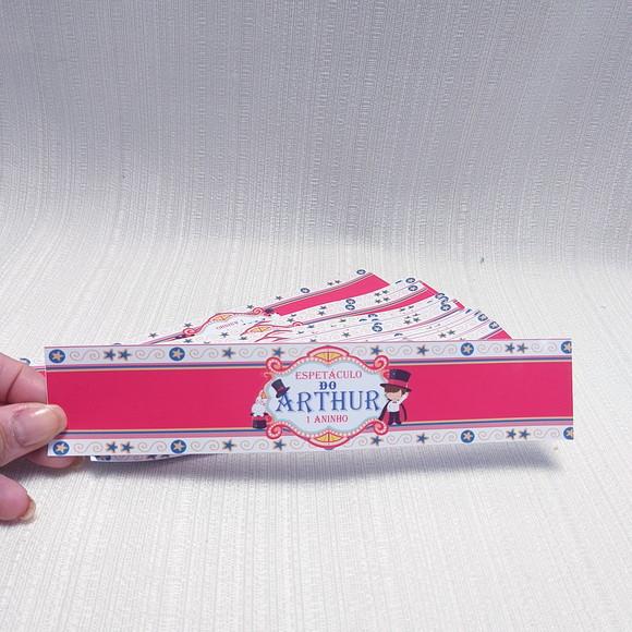 Rotulo para Agua Circo