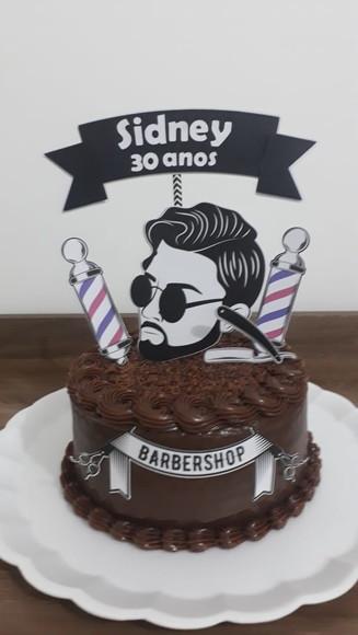 Topo Bolo Barbearia