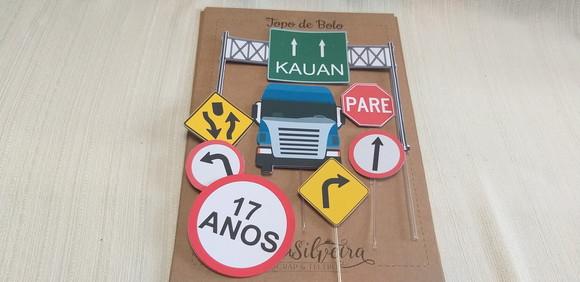 Topo Bolo Caminhão