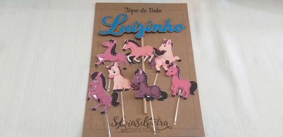 Topo Bolo Cavalinhos