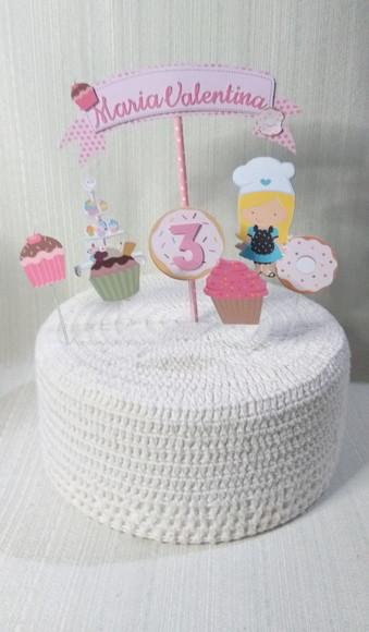Topo Bolo Confeitaria