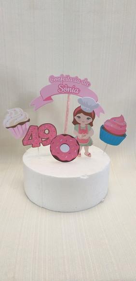 Topo Bolo Confeitaria