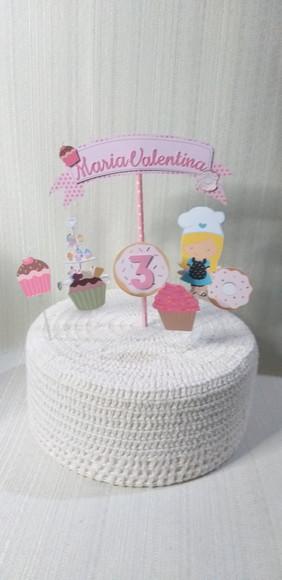 Topo Bolo Confeitaria