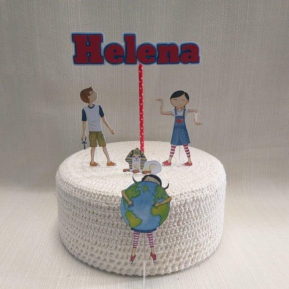 Topo Bolo Diário de Pilar