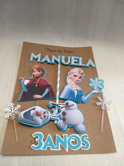 Topo Bolo Frozen