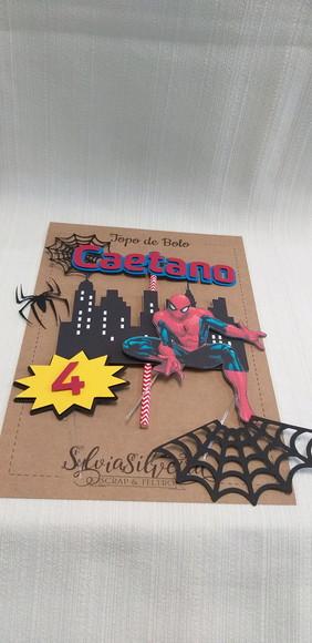 Topo Bolo Homem Aranha