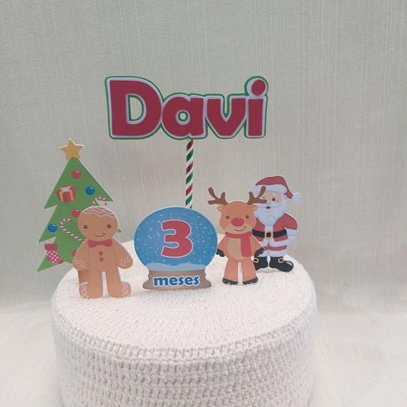 Topo Bolo Natal