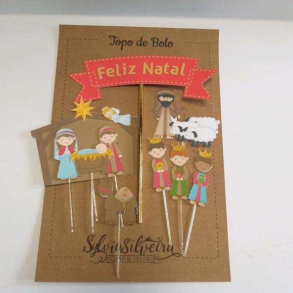Topo Bolo Natal