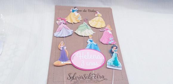 Topo Bolo Princesas