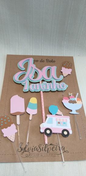 Topo Bolo Sorvete