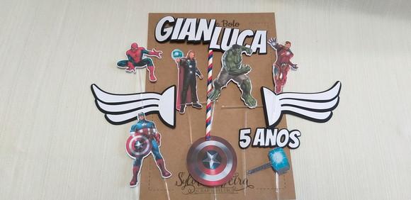 Topo Bolo Vingadores