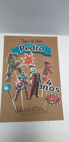 Topo Bolo Vingadores