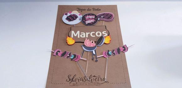 Topo Bolos Churrasco