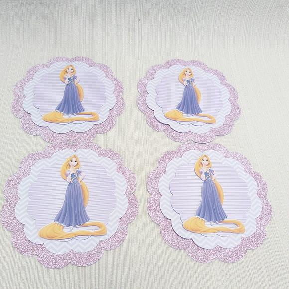 Topper Centro De Mesa Rapunzel