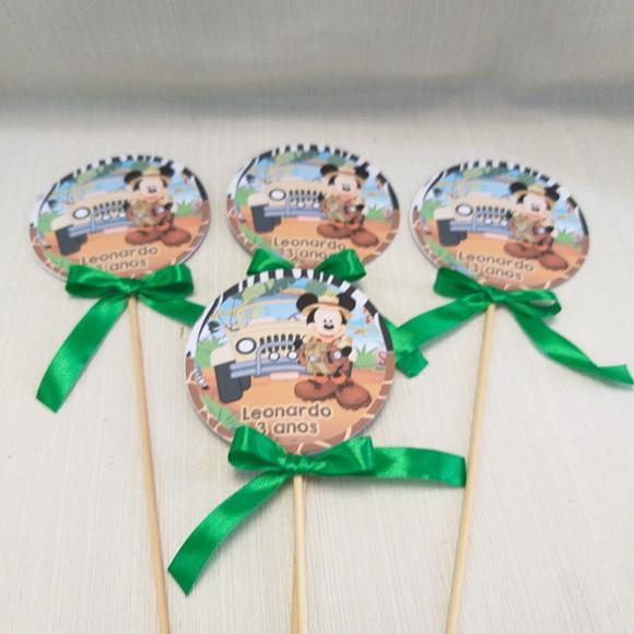 Topper Centro de Mesa Mickey Safari