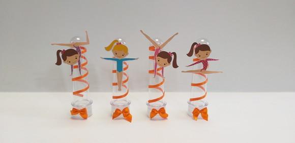 Tubete Ginastica Artistica Laranja