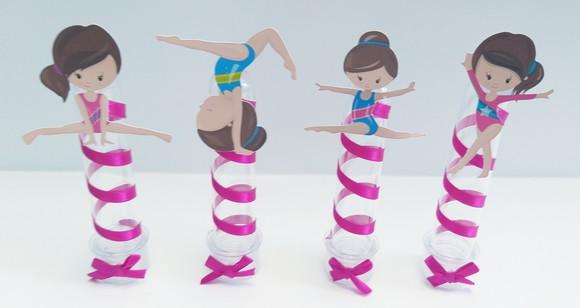 Tubete Ginastica Artistica Menina Morena