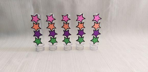 Tubete Neon Estrelas