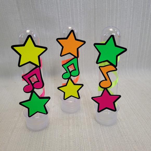 Tubete Neon Estrelas Musica
