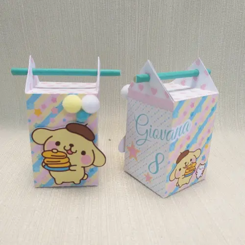 Caixa canudo Hello Kitty