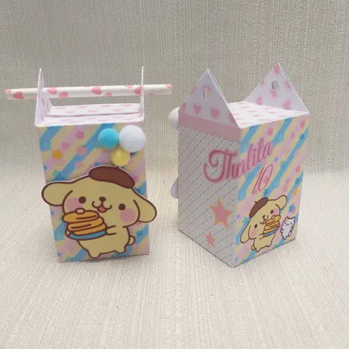 Caixa canudo Hello Kitty