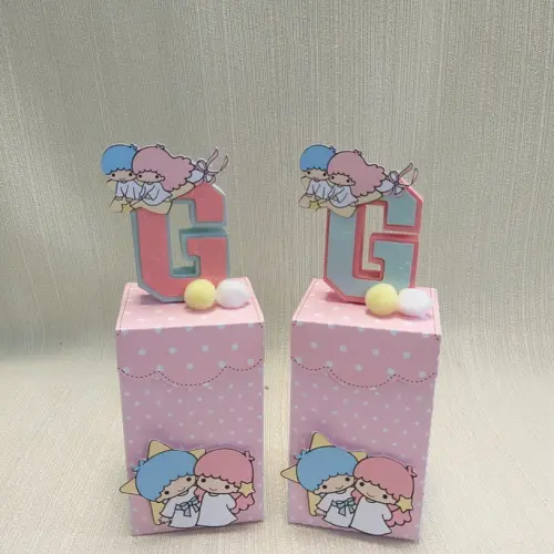 Caixa letra Hello Kitty