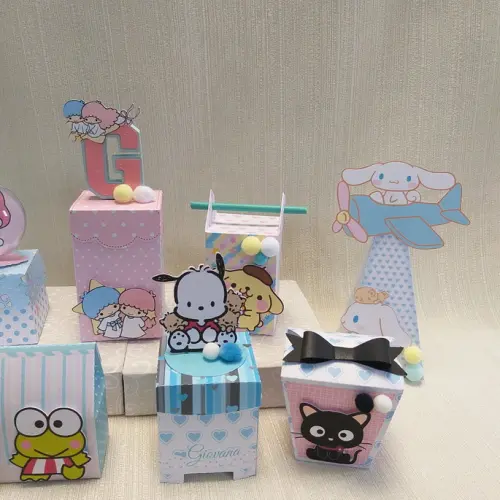 Kit Festa Hello Kitty e sua turma - 45 itens