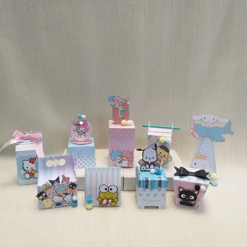 Kit Festa Hello Kitty e sua turma - 45 itens