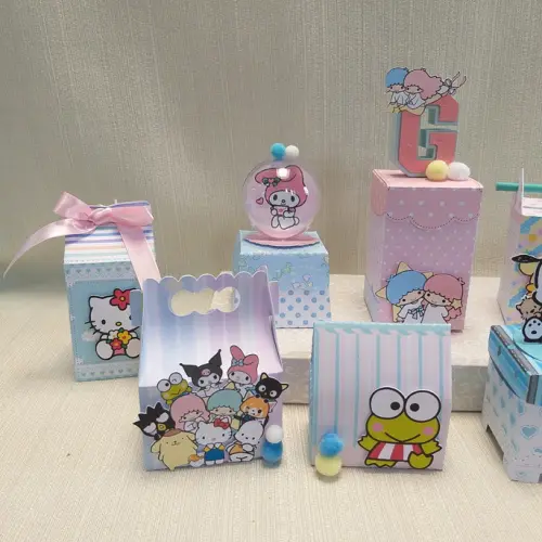 Kit Festa Hello Kitty e sua turma - 45 itens