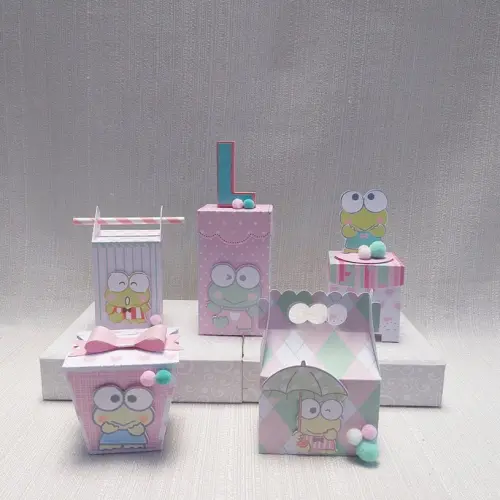 Kit Festa Kero Kero Pi e sua turma - 30 itens