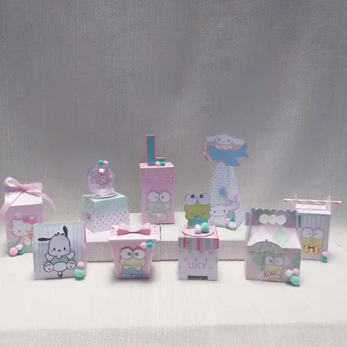 Kit Festa Hello Kitty e sua turma - 45 itens