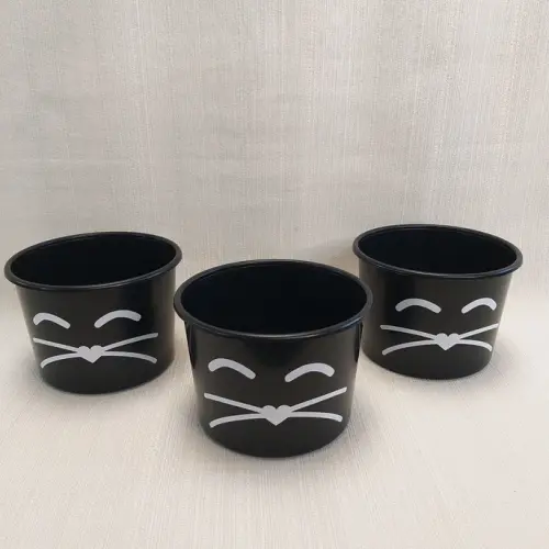 Balde Pipoca Gatinho