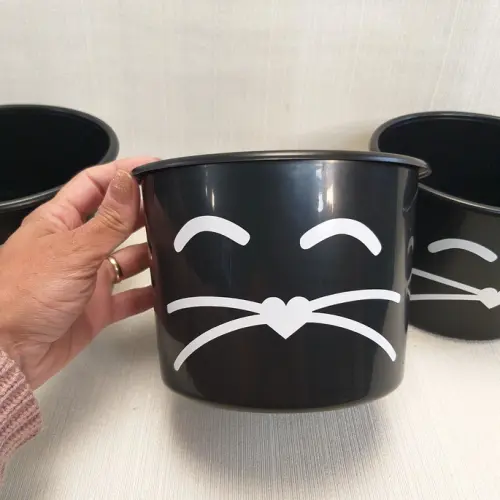 Balde Pipoca Gatinho