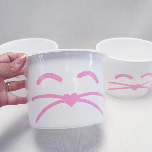 Balde Pipoca Gatinho