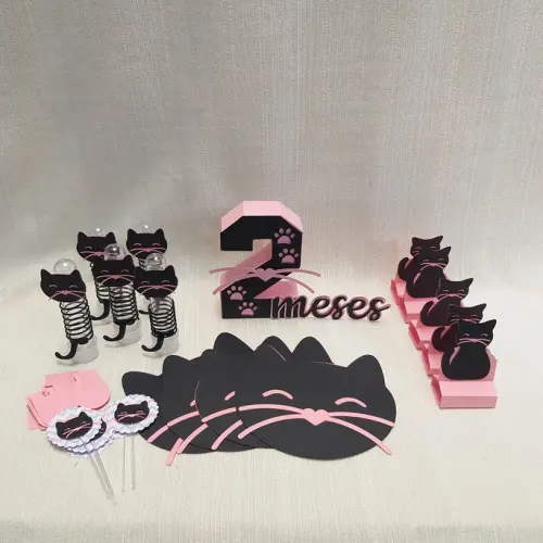 Kit festa Gatinho