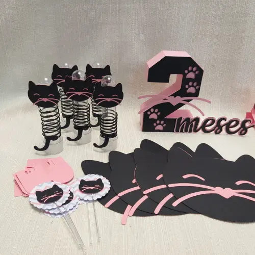 Kit festa Gatinho