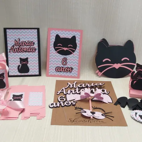 Kit festa Gatinho