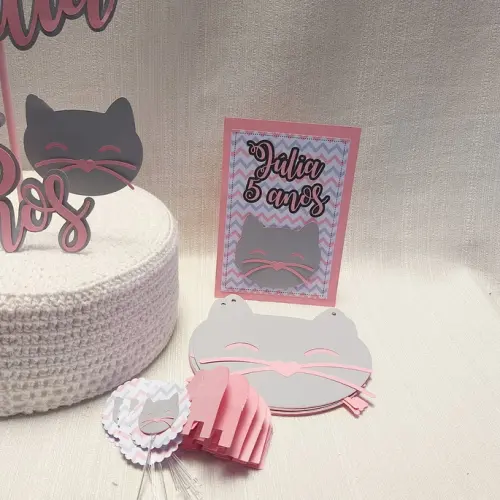 Kit festa Gatinho