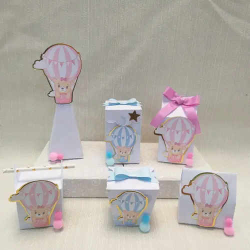 Kit Festa Chá de Revelação ursinhos