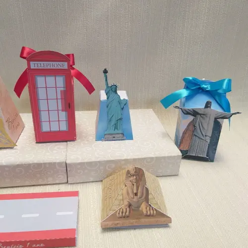 Kit Festa Volta ao Mundo - 35 itens