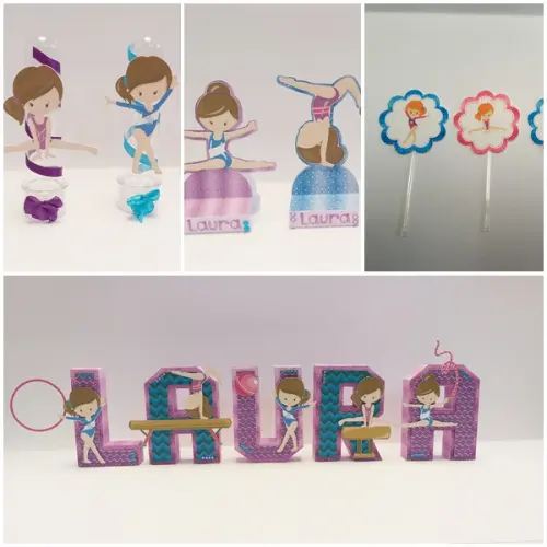 Kit festa Ginástica