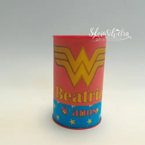 Cofrinho Mulher Maravilha