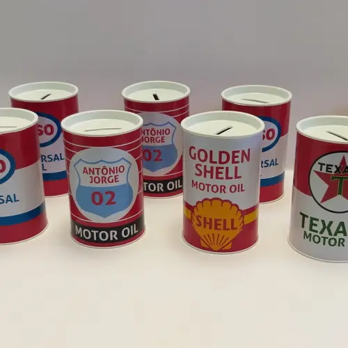 Lata óleo personalizada