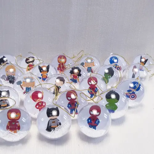 Bolinha de Natal Heróis