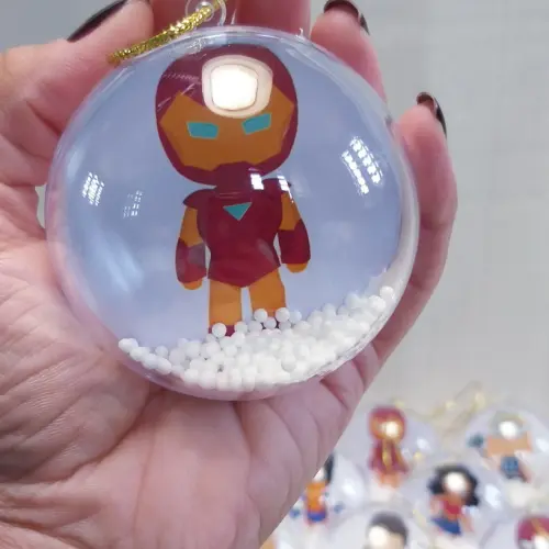Bolinha de Natal Heróis