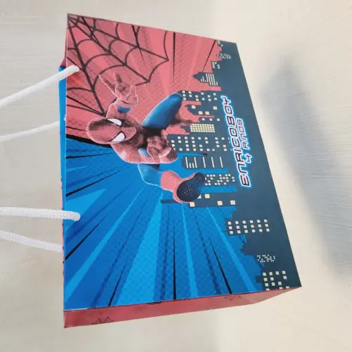 Sacolinha Homem Aranha PEGUE E MONTE