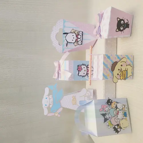 Kit Festa Hello Kitty 24 itens PEGUE E MONTE