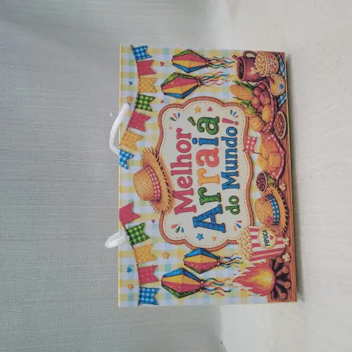 Sacolinha Arraiá - Festa Junina -São João PEGUE E MONTE