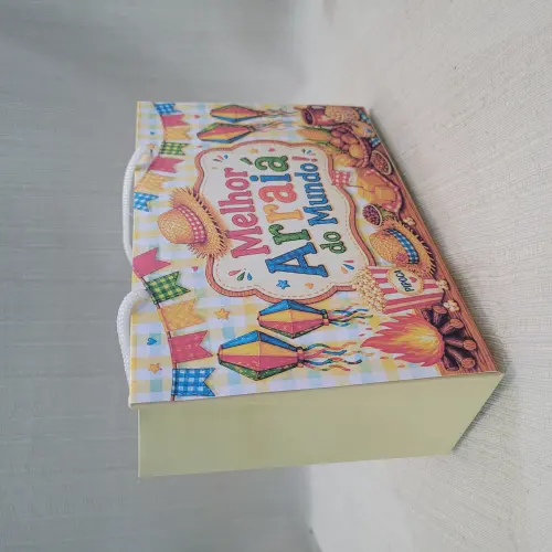 Sacolinha Arraiá - Festa Junina -São João PEGUE E MONTE