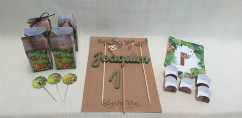 Kit Festa Animais Amazonia
